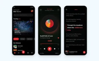 AI-generated music app prototype
